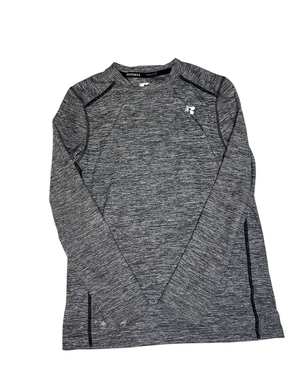 Russell athletic grey shirt size 6/7